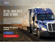 Tablet Screenshot of andrusdrivingjobs.com